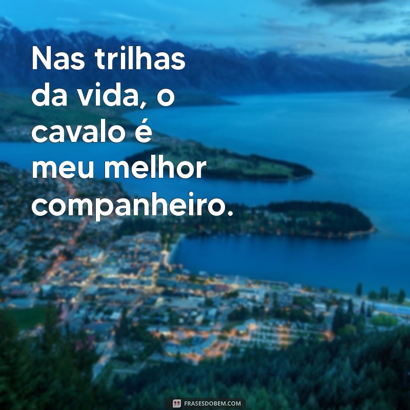 As Melhores Frases para Acompanhar Suas Fotos com Cavalos 