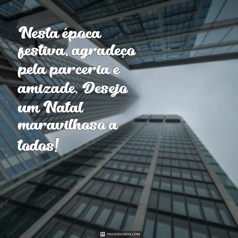 Top 10 Mensagens de Natal Criativas para Colegas de Trabalho 