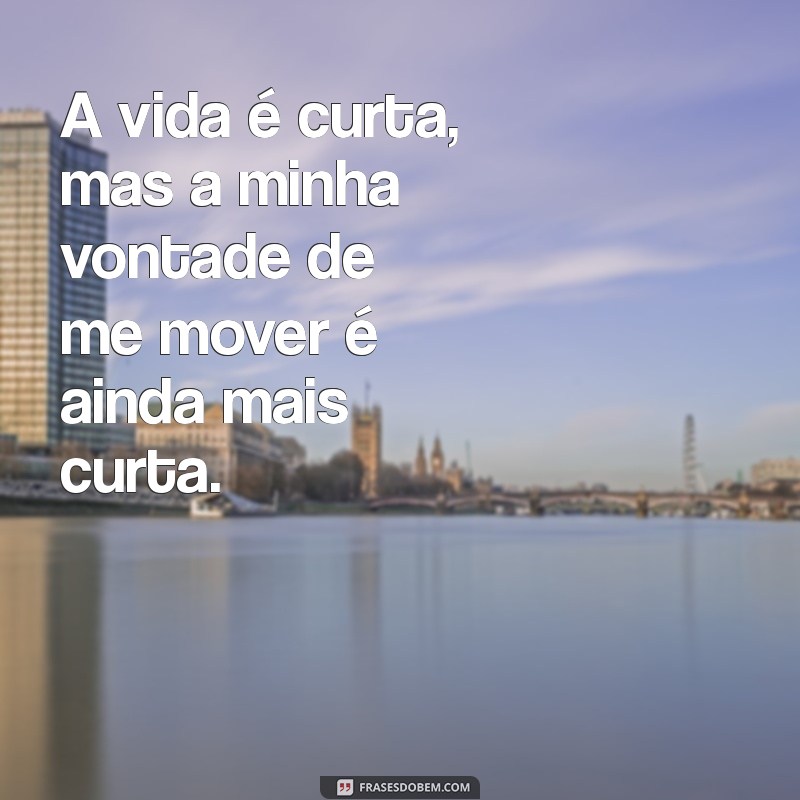 As Melhores Frases Engraçadas para Preguiçosos: Humor para Relaxar 