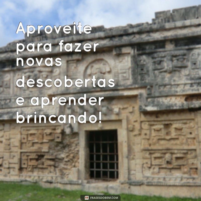 Atividades Divertidas para um Bom Final de Semana Infantil 