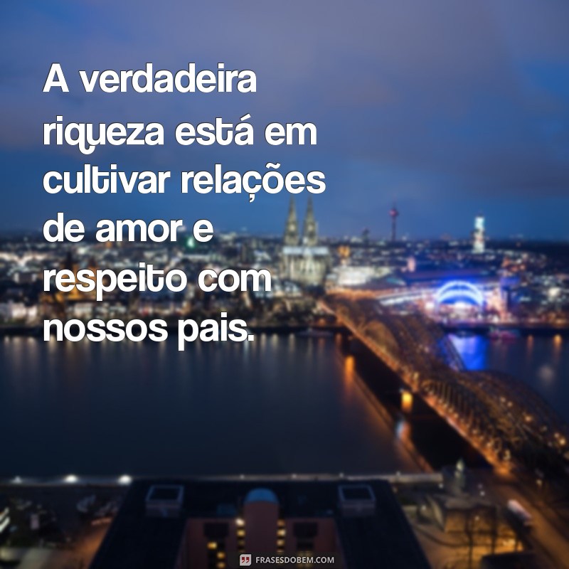 Versículo Honra teu Pai e tua Mãe: A Importância da Obediência e Respeito Familiar 