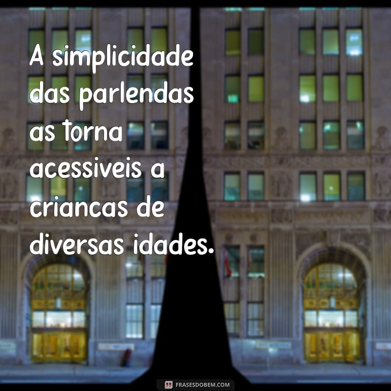 Parlenda: Entenda o Que É e Como Usar em Atividades Infantis 