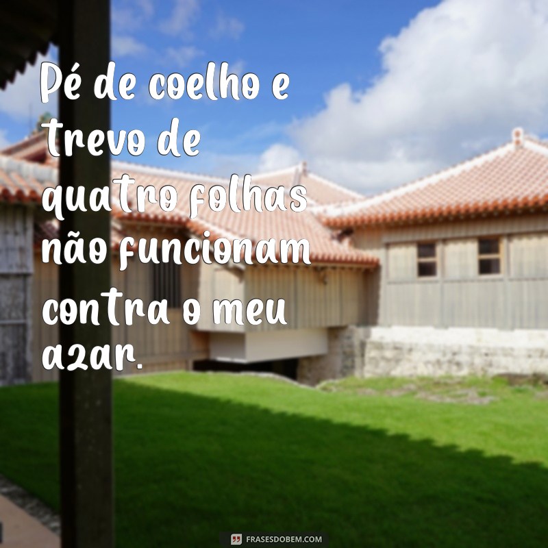 Divirta-se com as melhores frases de azar engraçadas - Confira! 