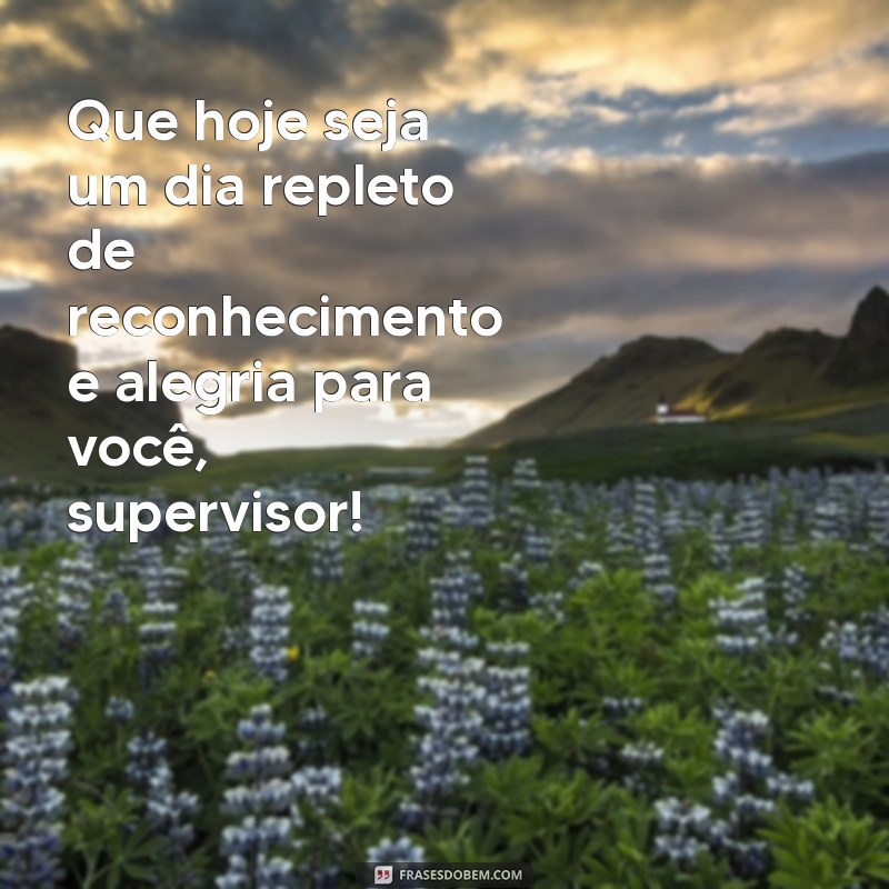 Mensagem Inspiradora para Celebrar o Dia do Supervisor Escolar 