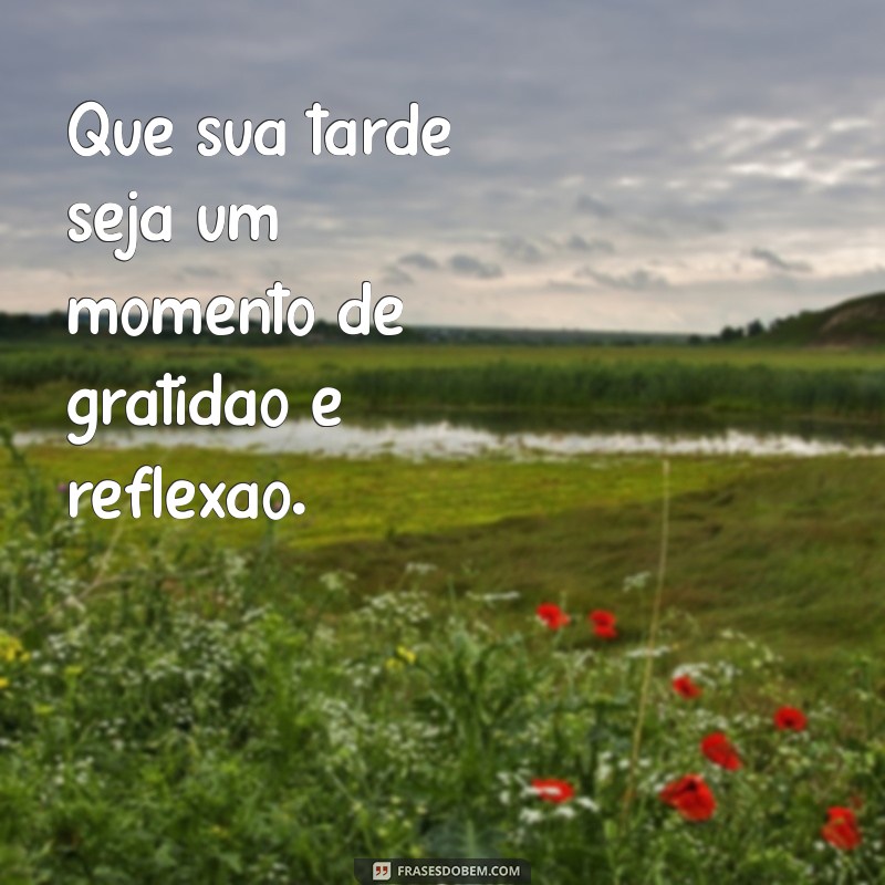 Frases Inspiradoras para um Post de Boa Tarde: Transmita Positividade! 