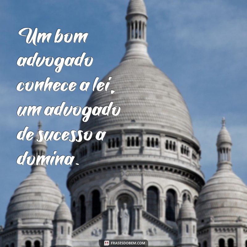 Conheça as melhores frases de advogados de sucesso para inspirar sua carreira jurídica 