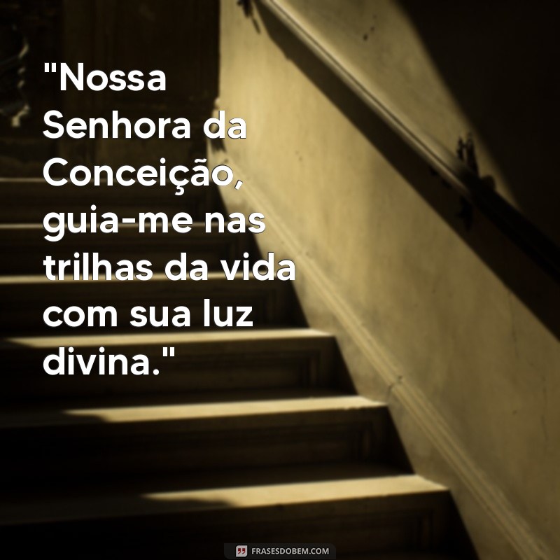 frases nossa senhora da conceição 