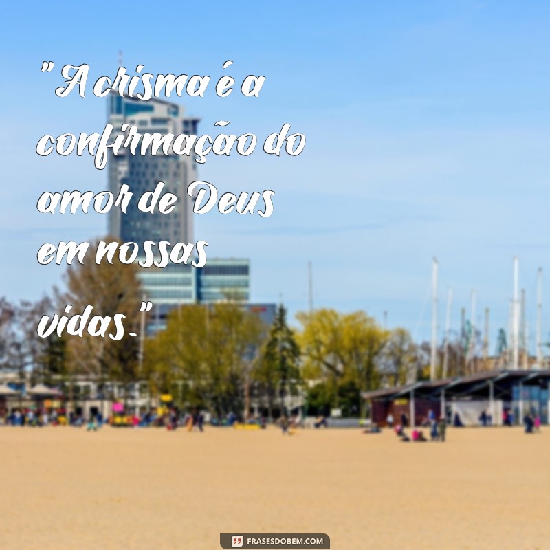 frases crisma 