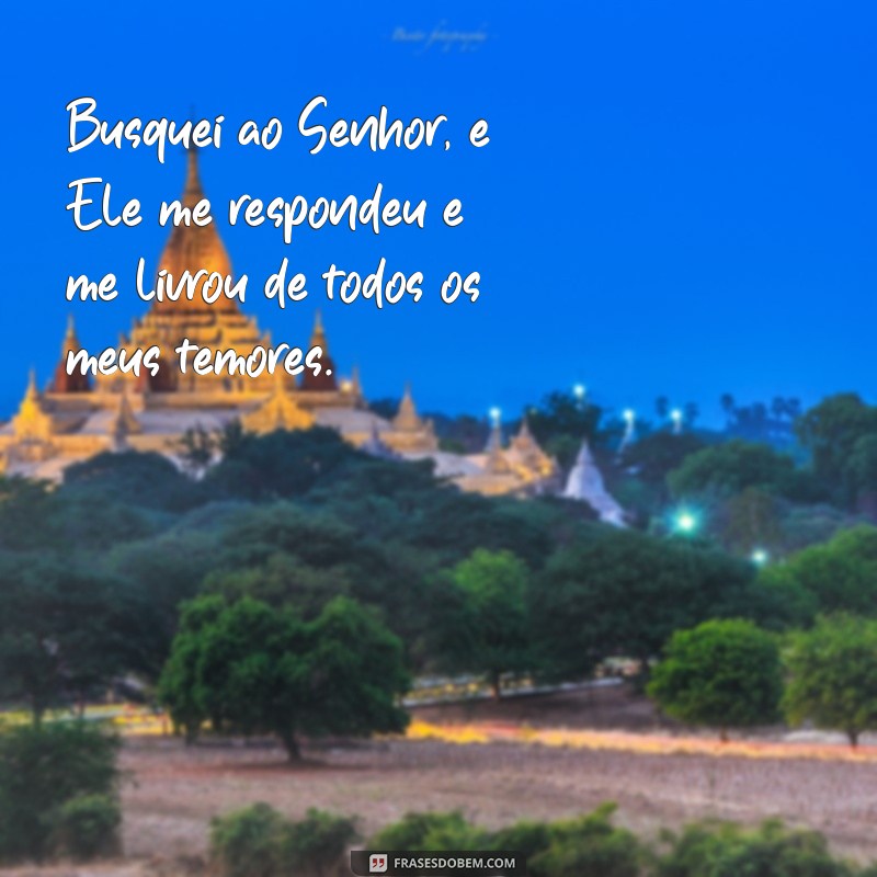 Frases Inspiradoras dos Salmos: Reflexões de Fé e Esperança 