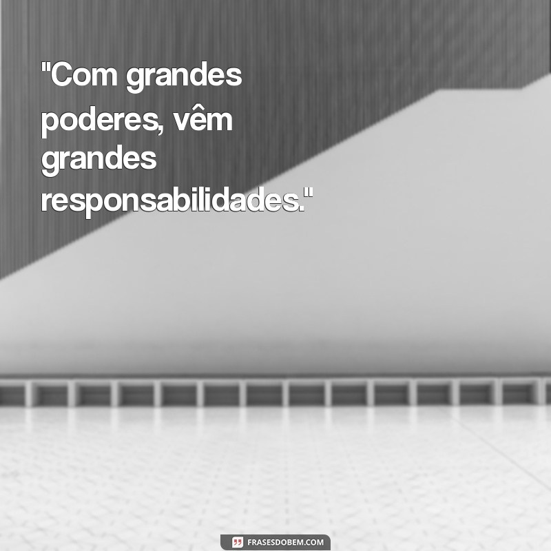 frases homem aranha 