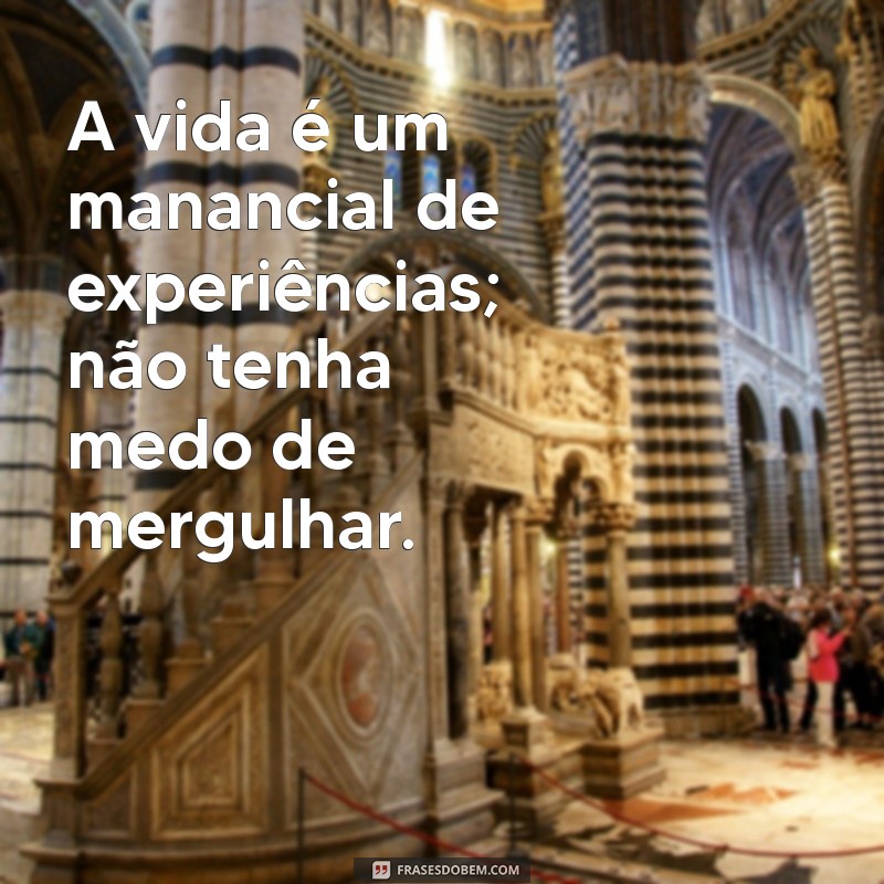 Frases Inspiradoras sobre Água e Vida: Reflexões para Valorizar o Elemento Essencial 