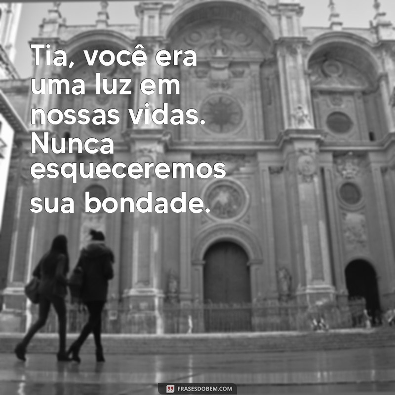 Como Lidar com o Luto de uma Tia e Madrinha: Reflexões e Mensagens de Conforto 