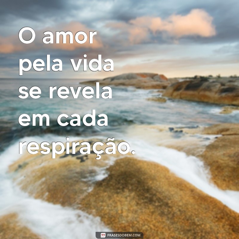 Frases Curtas de Amor à Vida: Inspirações para Celebrar Cada Momento 