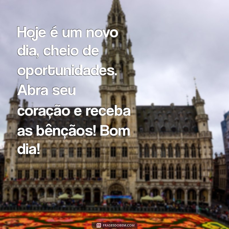 Cartão de Bom Dia Abençoado: Mensagens Inspiradoras para Começar o Dia com Positividade 