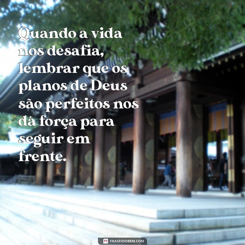 Frases Inspiradoras sobre os Planos de Deus que Nos Ajudam a Entender a Vida 