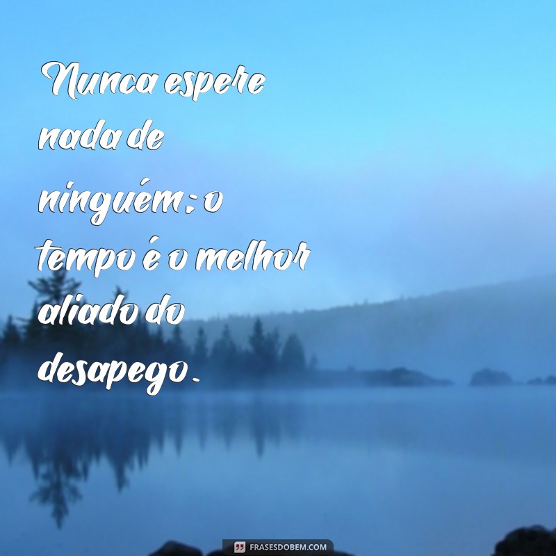 Por Que Nunca Esperar Nada de Ninguém Pode Transformar Sua Vida 