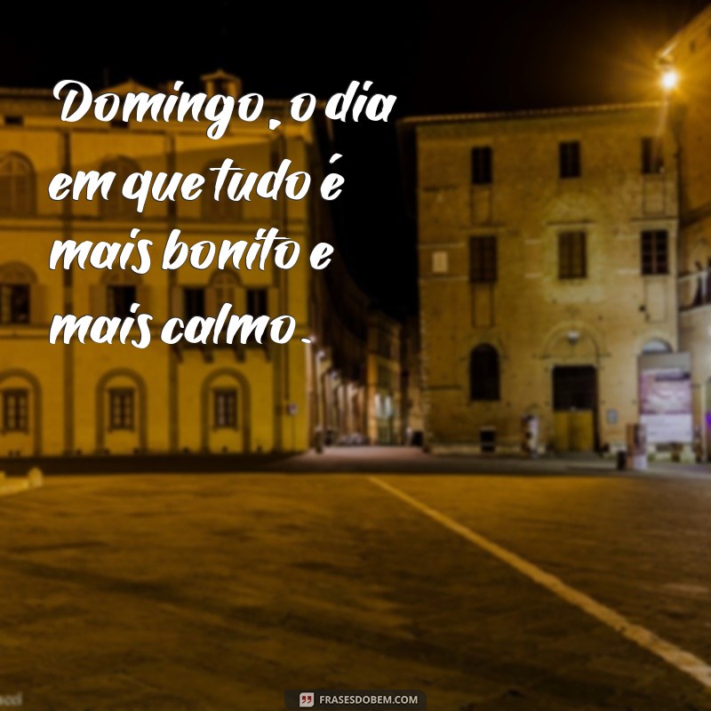 Frases Inspiradoras de Domingo para Status do WhatsApp: Renove sua Semana! 