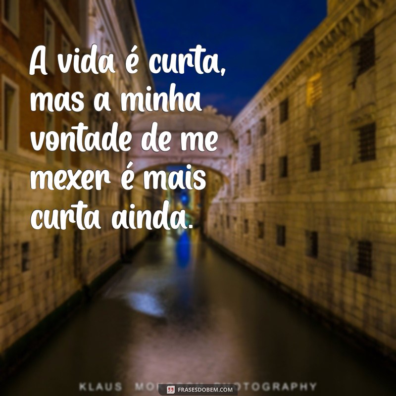 As Melhores Frases de Preguiçoso para Refletir Sobre a Vida 