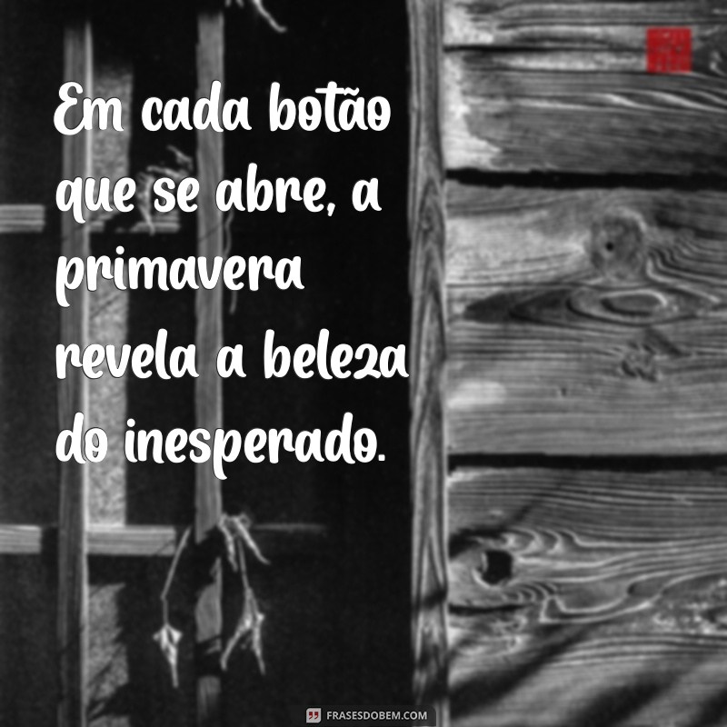 Frases Inspiradoras para Celebrar a Primavera: Renove Sua Alma nesta Estação 