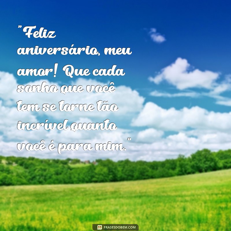 frases para marido de aniversário 