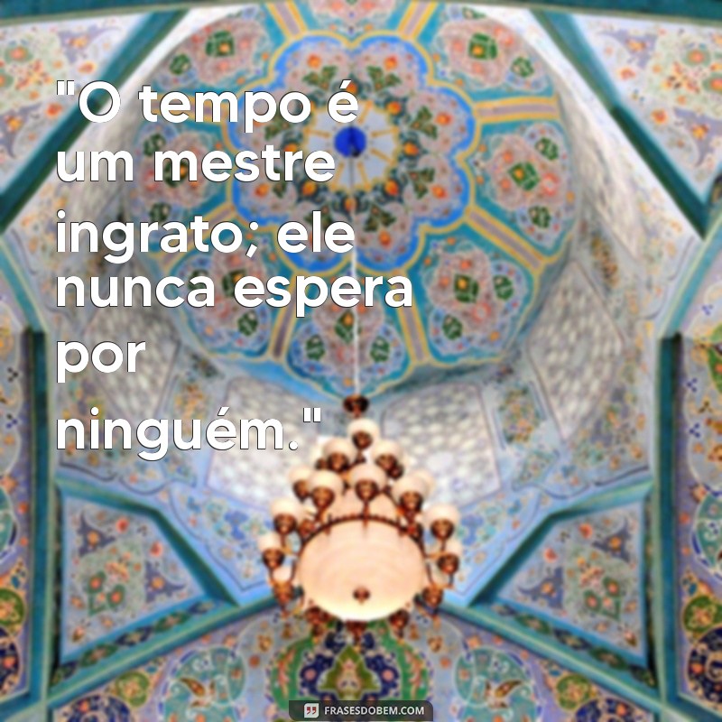 mensagem de tempo 