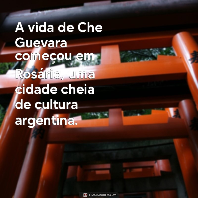 Descubra Onde Nasceu Che Guevara: A História por Trás do Ícone Revolucionário 