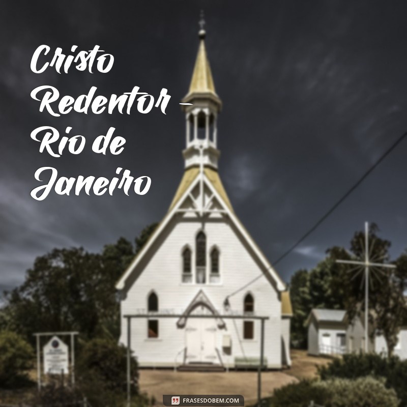 ponto turístico próximo a mim Cristo Redentor - Rio de Janeiro