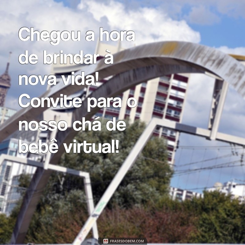 Convite Virtual para Chá de Bebê: Dicas Criativas e Modelos Incríveis 