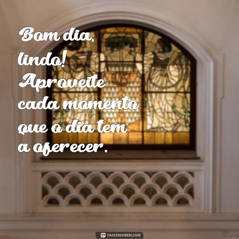 Bom Dia Lindo: Frases Inspiradoras para Começar o Dia com Alegria 