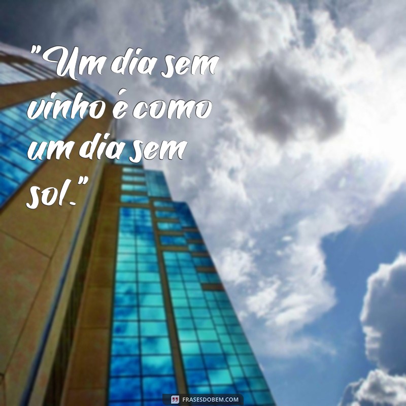 frases para vinho 