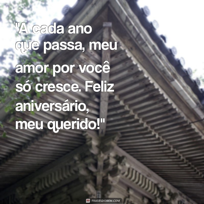 frases para namorado de aniversário 