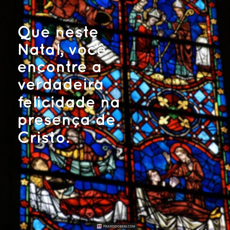 Mensagens Natalinas Cristãs: Inspirações para Celebrar o Verdadeiro Espírito do Natal 