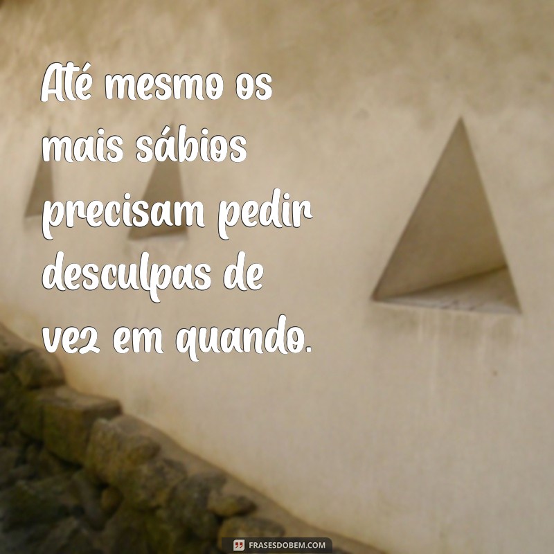 Frases Impactantes para Pedir Desculpas Mesmo Estando Certo 