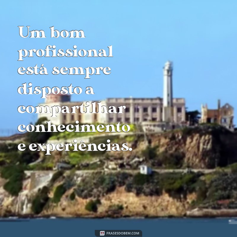 Frases Inspiradoras para se Tornar um Bom Profissional 