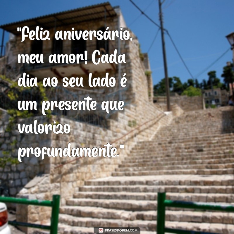 texto para marido aniversário 