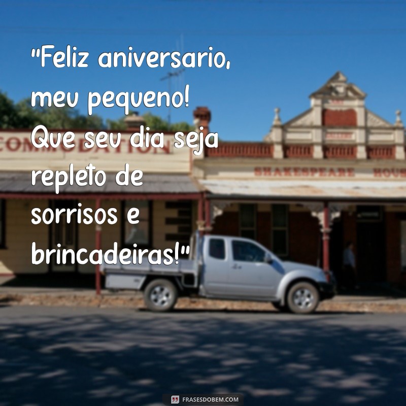 frases de aniversário para filho de 4 anos 