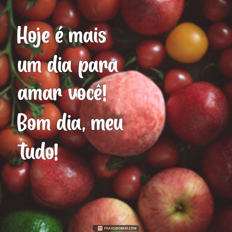 Mensagens de Bom Dia para o Amor da Sua Vida no WhatsApp 