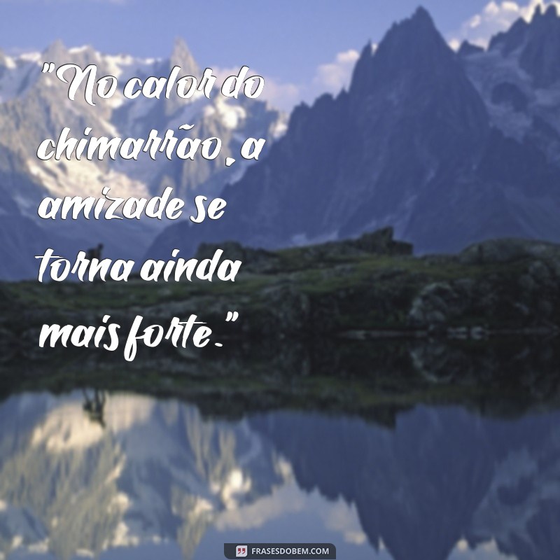 frases de chimarrão 