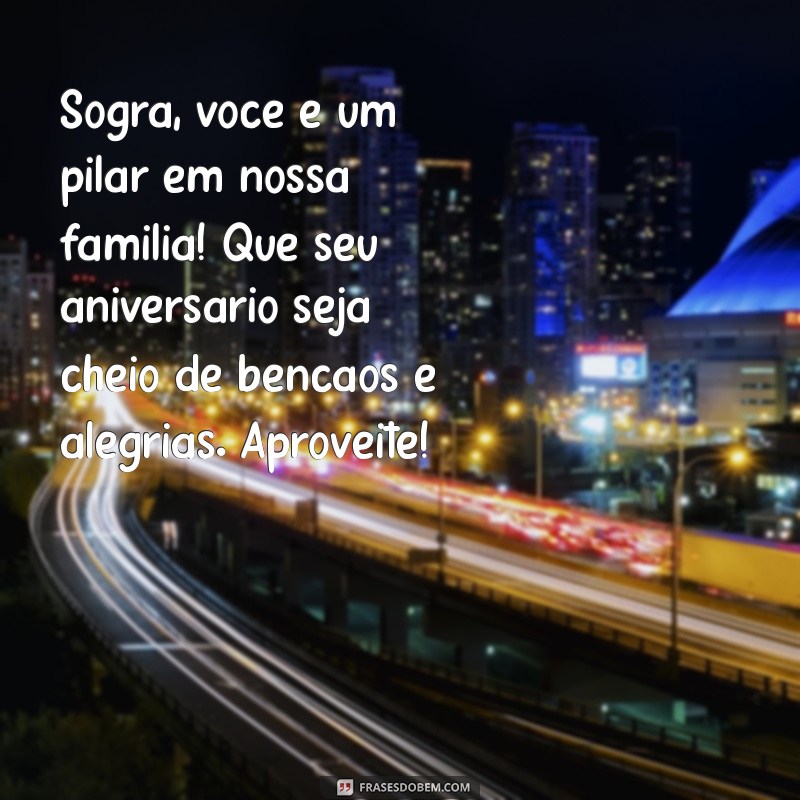 Mensagens Emocionantes de Aniversário para Sogra Querida: Celebre com Amor! 