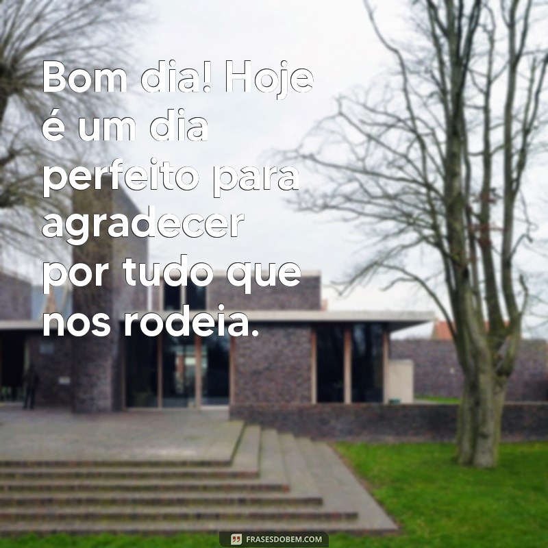 Frases Inspiradoras de Agradecimento para Começar o Dia com Positividade 