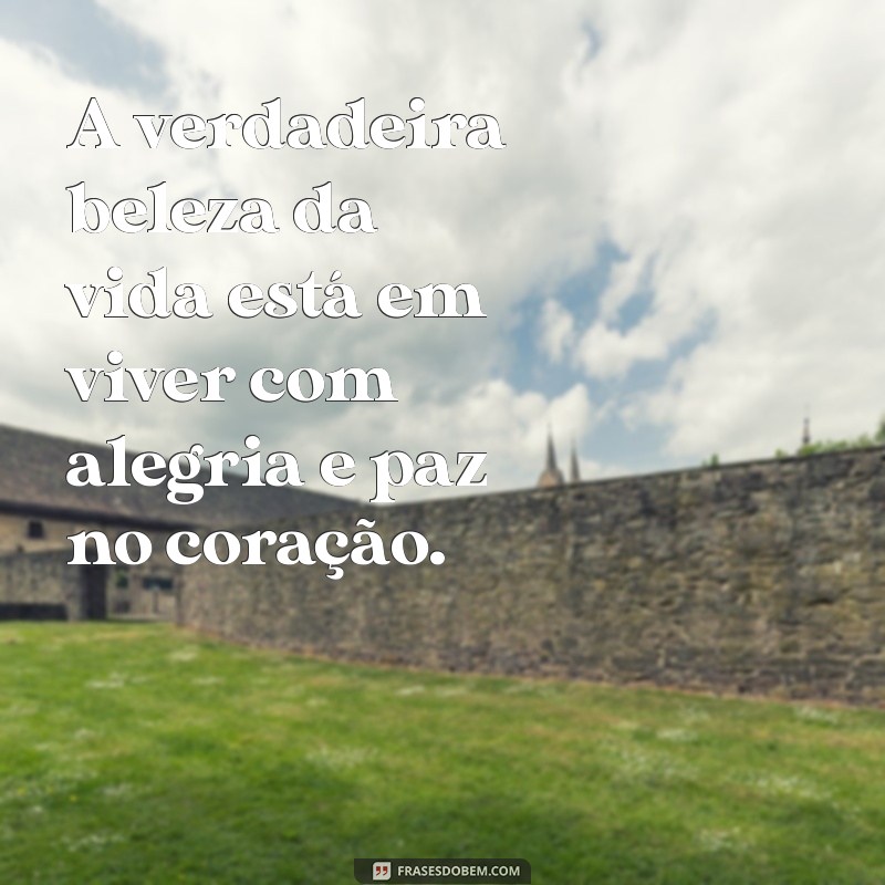 Frases Inspiradoras de Alegria e Paz para Iluminar Seu Dia 