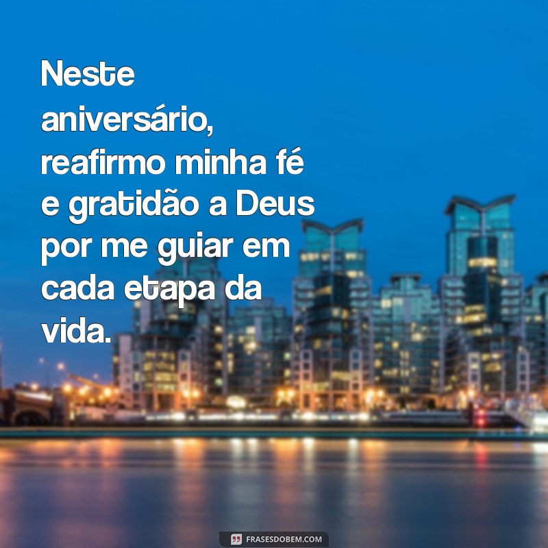 Reflexões de Gratidão: Mensagens de Aniversário para Agradecer a Deus 