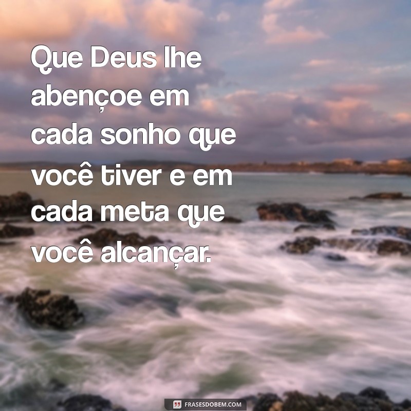 Que Deus lhe abençoe: Mensagens Inspiradoras e Frases de Fé 