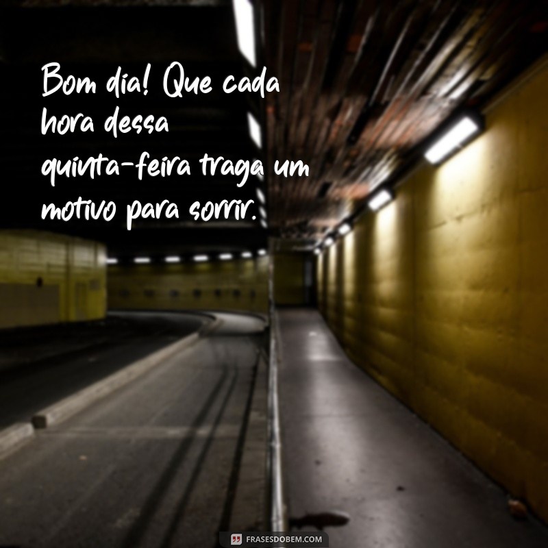 Mensagens Inspiradoras para um Bom Dia na Quinta-Feira 