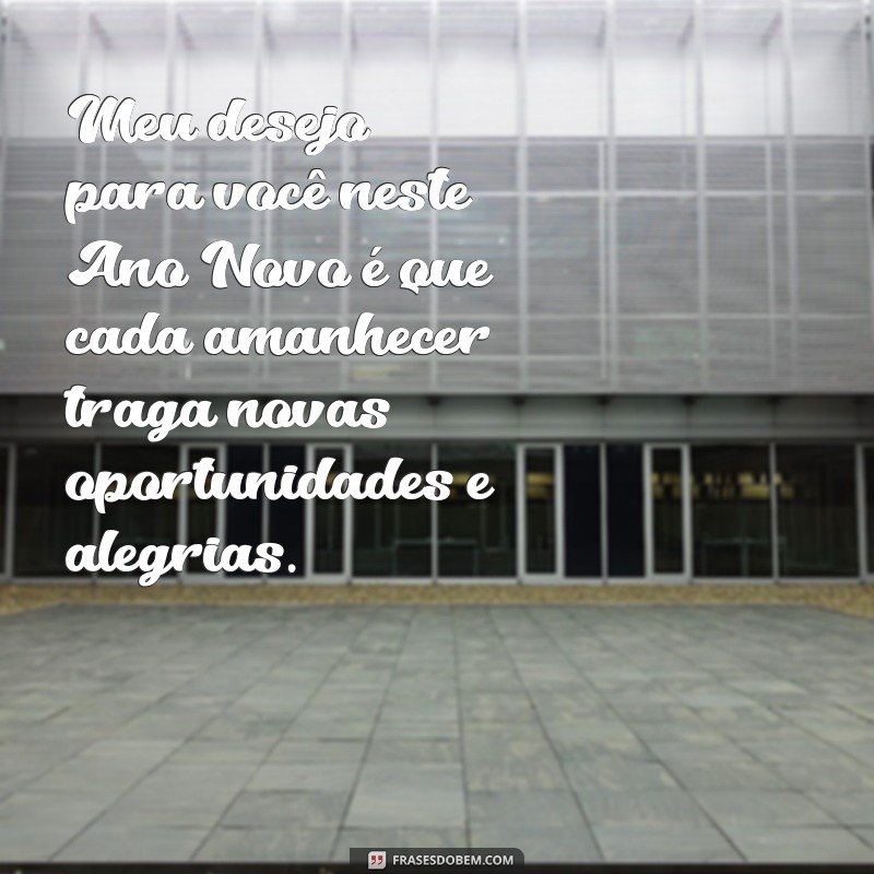 Mensagens Incríveis para Desejar um Feliz Ano Novo a Alguém Especial 