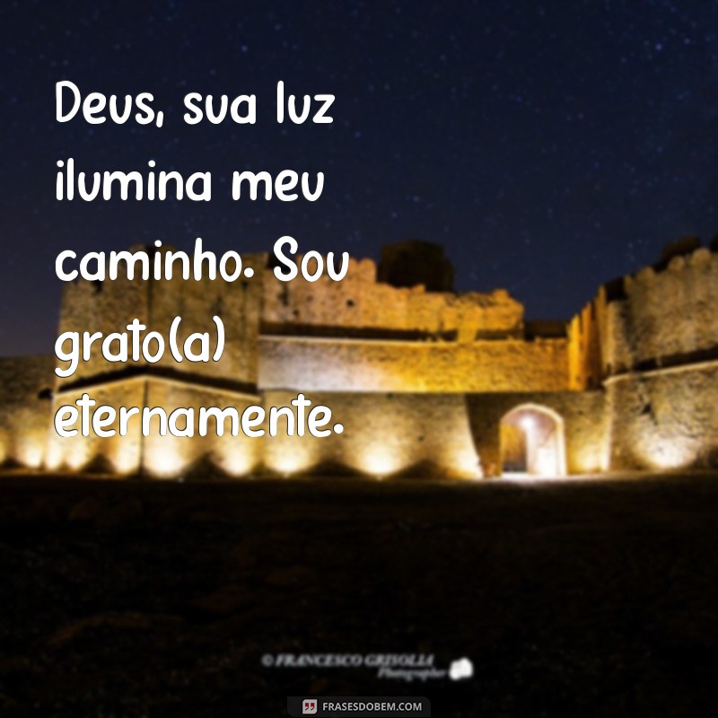 Frases Inspiradoras de Agradecimento a Deus para Suas Fotos 