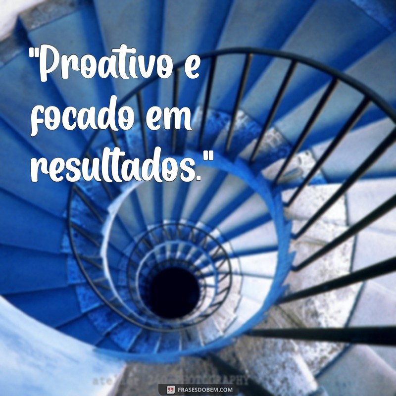 frases para colocar no curriculo 