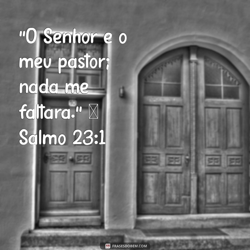 mensagem de deus salmos 