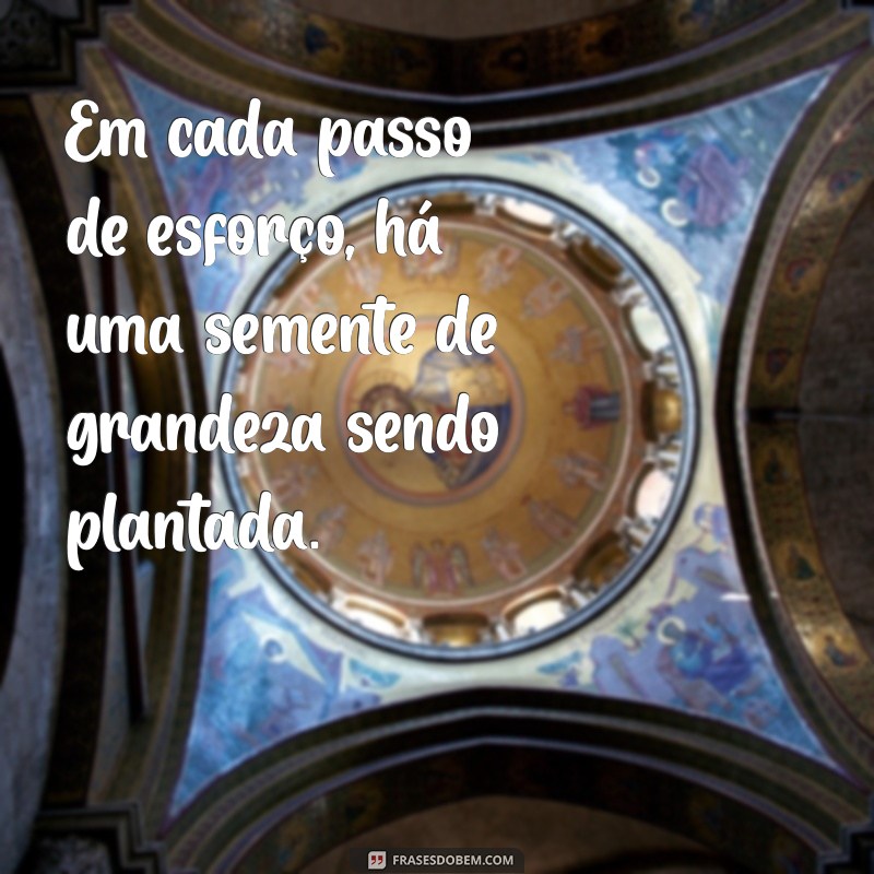 Frases Inspiradoras sobre Esforço e Determinação para Motivar sua Jornada 