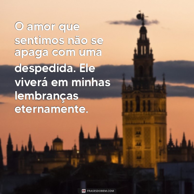 Despedidas que Tocam o Coração: Mensagens Emocionantes para o Seu Amor 